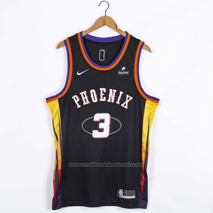 Maillot Phoenix Suns Chris Paul #3 75th Anniversary 2022 Noir